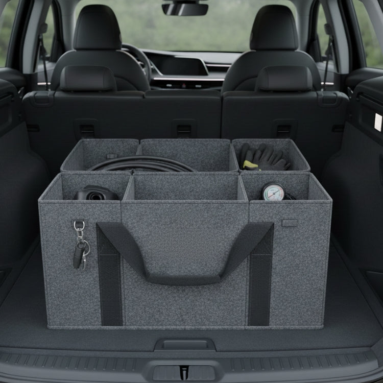 Buen Cargo – Premium Felt EV Trunk Storage System