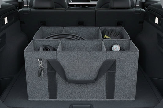 Buen Cargo – Premium Felt EV Trunk Storage System